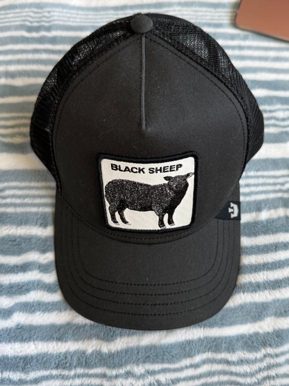 Goorin Bros Black Sheep Trucker Mesh Snapback Cap